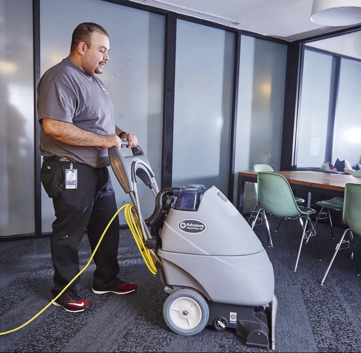 Commercial carpet cleaning