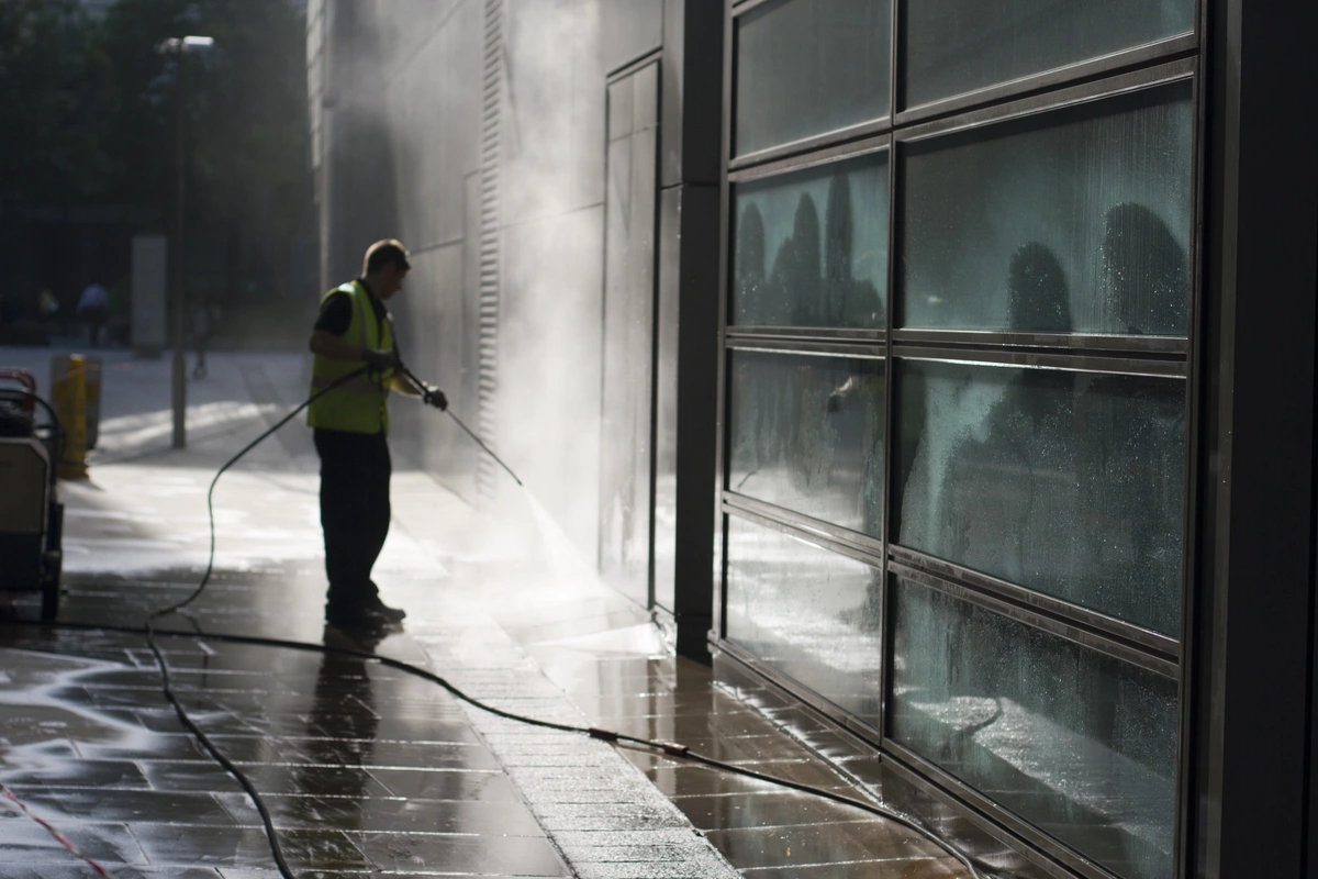 What is commercial power washing