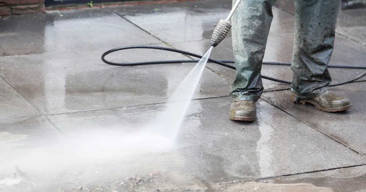 What is commercial pressure washing